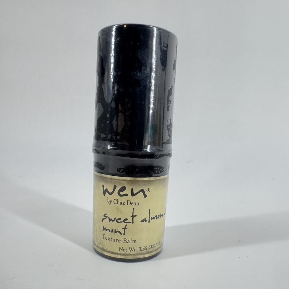 Wen by Chaz Dean Sweet Almond Mint Texture Hair Balm .35 Oz New Sealed